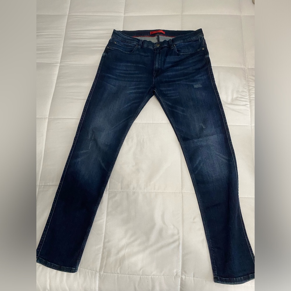 Hugo boss jeans skinny fit size 33x32